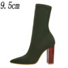 Wide heel Green